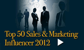 Top 50 Sales & Marketing Influencers 2012