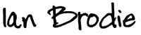 Ian Brodie Signature