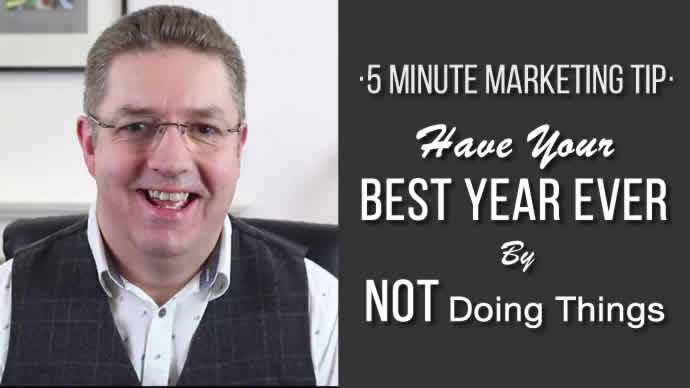 Make 2016 Your Best Year Ever By NOT Doing Things