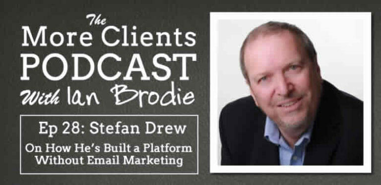 Stefan Drew on How He Built a Successful Platform Without Email Marketing